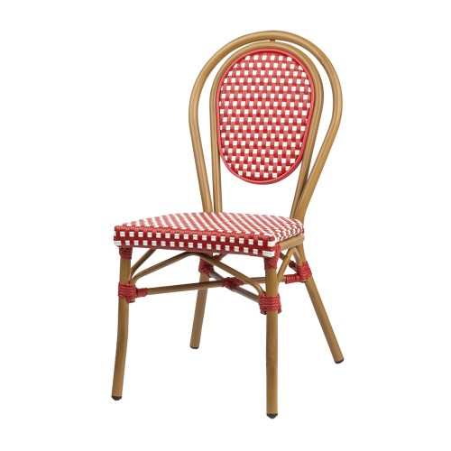 파리위커 철제야외용라탄의자 색상3